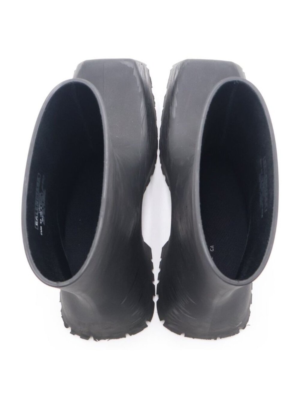 Balenciaga Trooper Rubber Boot Black - Gem